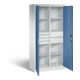 C+P Werkzeugschrank Acurado, H1950xB930xT500mm, Front Fernblau, Korpus Lichtgrau (8921-3041)-1