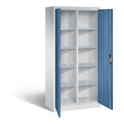 C+P Werkzeugschrank Acurado, H1950xB930xT500mm, Front Fernblau, Korpus Lichtgrau (8921-311)