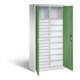 C+P Werkzeugschrank Acurado, H1950xB930xT500mm, Front Resedagrün, Korpus Lichtgrau (8921-303)-1