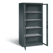 C+P Werkzeugschrank Acurado, H1950xB930xT600mm, Front Anthrazitgrau, Korpus Anthrazitgrau (8922-055)