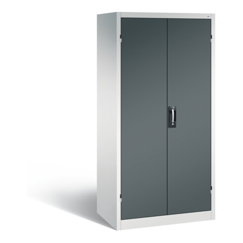 C+P Werkzeugschrank Acurado, H1950xB930xT600mm, Front Anthrazitgrau, Korpus Lichtgrau (8922-5030)