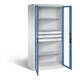 C+P Werkzeugschrank Acurado, H1950xB930xT600mm, Front Fernblau, Korpus Lichtgrau (8922-5530)-1