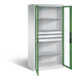 C+P Werkzeugschrank Acurado, H1950xB930xT600mm, Front Resedagrün, Korpus Lichtgrau (8922-5530)-1