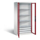 C+P Werkzeugschrank Acurado, H1950xB930xT600mm, Front Rubinrot, Korpus Lichtgrau (8922-553)-1