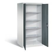 C+P Werkzeugschrank Acurado, H1950xB930xT800mm, Front Anthrazitgrau, Korpus Lichtgrau (8924-00)