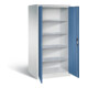 C+P Werkzeugschrank Acurado, H1950xB930xT800mm, Front Fernblau, Korpus Lichtgrau (8924-00)-1