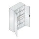 C+P Werkzeugschrank mit Schubladen Acurado, 1950x1200x500mm, 7035/6011-5