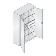 C+P Werkzeugschrank mit Schubladen Acurado, 1950x1200x500mm, 7035/6011-5