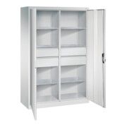 C+P Werkzeugschrank mit Schubladen Acurado, 1950x1200x500mm, 7035/7035
