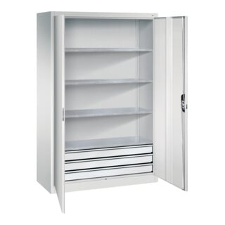 C+P Werkzeugschrank mit Schubladen Acurado, 1950x1200x500mm, 7035/7035