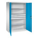 C+P Werkzeugschrank mit Schubladen Acurado, 1950x1200x600mm, 7035/5012-1