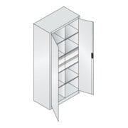 C+P Werkzeugschrank mit Schubladen Acurado, 1950x930x500mm, 7035/6011-2