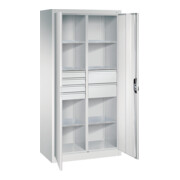 C+P Werkzeugschrank mit Schubladen Acurado, 1950x930x500mm, 7035/7035