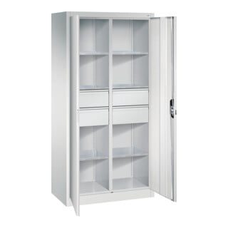C+P Werkzeugschrank mit Schubladen Acurado, 1950x930x500mm, 7035/7035