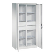 C+P Werkzeugschrank mit Schubladen Acurado, 1950x930x500mm, 7035/7035