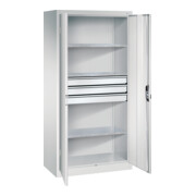 C+P Werkzeugschrank mit Schubladen Acurado, 1950x930x500mm, 7035/7035
