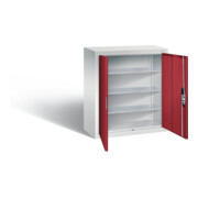 C+P Werkzeugschrank wandhängend Acurado, 830x700x300mm, 7035/3003