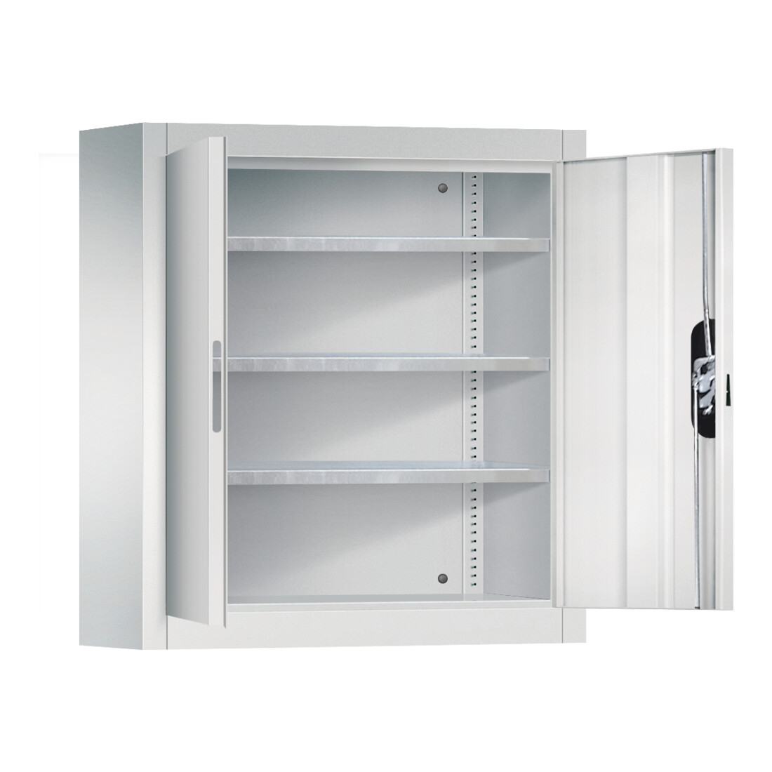 C+P Werkzeugschrank wandhängend Acurado, 830x700x300mm, 7035/7035 ; C + P Möbelsysteme