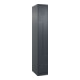 C+P Z-Spind Classic PLUS, 2 Fächer, 1850x300x500mm, 7016/7016 Verschluss Zylinderschloss-1