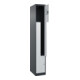 C+P Z-Spind Classic PLUS, 2 Fächer, 1850x300x500mm, 7016/7035 Verschluss Zylinderschloss-2