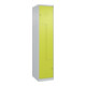 C+P Z-Spind Classic PLUS, 2 Fächer, 1850x400x500mm, 7035/0024 Verschluss Zylinderschloss-1