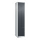 C+P Z-Spind Classic PLUS, 2 Fächer, 1850x400x500mm, 7035/7016 Verschluss Zylinderschloss-1