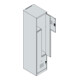 C+P Z-Spind Classic PLUS, 2 Fächer, 1850x400x500mm, 7035/7016 Verschluss Zylinderschloss