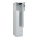 C+P Z-Spind Classic PLUS, 2 Fächer, 1850x400x500mm, 7035/7035 Verschluss Zylinderschloss-2