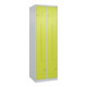 C+P Z-Spind Classic PLUS, 4 Fächer, 1850x600x500mm, 7035/0024 Verschluss Zylinderschloss-1