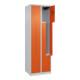 C+P Z-Spind Classic PLUS, 4 Fächer, 1850x600x500mm, 7035/2004 Verschluss Zylinderschloss