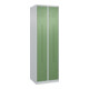 C+P Z-Spind Classic PLUS, 4 Fächer, 1850x600x500mm, 7035/6011 Verschluss Zylinderschloss-1