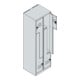 C+P Z-Spind Classic PLUS, 4 Fächer, 1850x600x500mm, 7035/6011 Verschluss Zylinderschloss