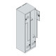 C+P Z-Spind Classic PLUS, 4 Fächer, 1850x600x500mm, 7035/7016 Verschluss Zylinderschloss