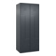 C+P Z-Spind Classic PLUS, 4 Fächer, 1850x800x500mm, 7016/7016 Verschluss Zylinderschloss-1