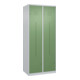C+P Z-Spind Classic PLUS, 4 Fächer, 1850x800x500mm, 7035/6011 Verschluss Zylinderschloss-1