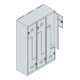 C+P Z-Spind Classic PLUS, 6 Fächer, 1850x1200x500mm, 7035/3003 Verschluss Sicherheits-Drehriegel-5