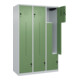 C+P Z-Spind Classic PLUS, 6 Fächer, 1850x1200x500mm, 7035/6011 Verschluss Sicherheits-Drehriegel-5