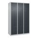 C+P Z-Spind Classic PLUS, 6 Fächer, 1850x1200x500mm, 7035/7016 Verschluss Zylinderschloss-1