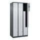 C+P Z-Spind Classic PLUS, 6 Fächer, 1850x900x500mm, 7016/7035 Verschluss Zylinderschloss-2