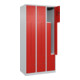 C+P Z-Spind Classic PLUS, 6 Fächer, 1850x900x500mm, 7035/3020 Verschluss Zylinderschloss-2