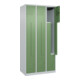 C+P Z-Spind Classic PLUS, 6 Fächer, 1850x900x500mm, 7035/6011 Verschluss Zylinderschloss-2