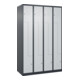C+P Z-Spind Classic PLUS, 8 Fächer, 1850x1200x500mm, 7016/7035 Verschluss Zylinderschloss-1