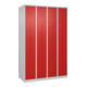 C+P Z-Spind Classic PLUS, 8 Fächer, 1850x1200x500mm, 7035/3020 Verschluss Zylinderschloss-1