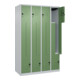C+P Z-Spind Classic PLUS, 8 Fächer, 1850x1200x500mm, 7035/6011 Verschluss Sicherheits-Drehriegel-5