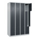 C+P Z-Spind Classic PLUS, 8 Fächer, 1850x1200x500mm, 7035/7016 Verschluss Zylinderschloss-2