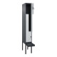 C+P Z-Spind Classic PLUS, Bank, 2 Fächer, 2120x300x815mm, 7016/7035 Verschluss Sicherheits-Drehriegel Sitzbanktyp auskragend Material Sitzfläche Kunststoff-2