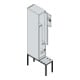 C+P Z-Spind Classic PLUS, Bank, 2 Fächer, 2120x300x815mm, 7035/0024 Verschluss Sicherheits-Drehriegel Sitzbanktyp untergebaut Material Sitzfläche Kunststoff