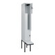 C+P Z-Spind Classic PLUS, Bank, 2 Fächer, 2120x300x815mm, 7035/7035 Verschluss Sicherheits-Drehriegel Sitzbanktyp auskragend Material Sitzfläche Kunststoff-2