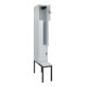 C+P Z-Spind Classic PLUS, Bank, 2 Fächer, 2120x300x815mm, 7035/7035 Verschluss Sicherheits-Drehriegel Sitzbanktyp untergebaut Material Sitzfläche Kunststoff-2