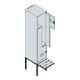 C+P Z-Spind Classic PLUS, Bank, 2 Fächer, 2120x400x815mm, 7035/7016 Verschluss Sicherheits-Drehriegel Sitzbanktyp auskragend Material Sitzfläche Buche-Hartholz